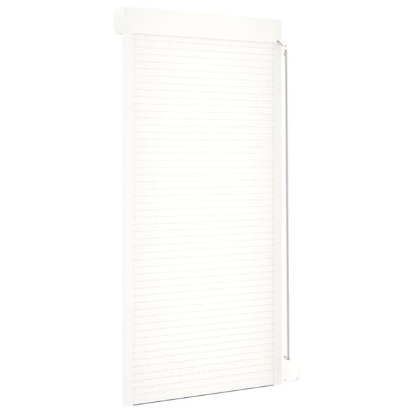 vidaXL Rulljalusi aluminium 100x210 cm vit - Fönsterluckor