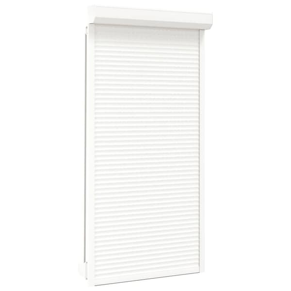 vidaXL Rulljalusi aluminium 110x220 cm vit - Fönsterluckor