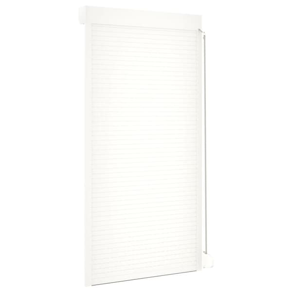 vidaXL Rulljalusi aluminium 110x220 cm vit - Fönsterluckor