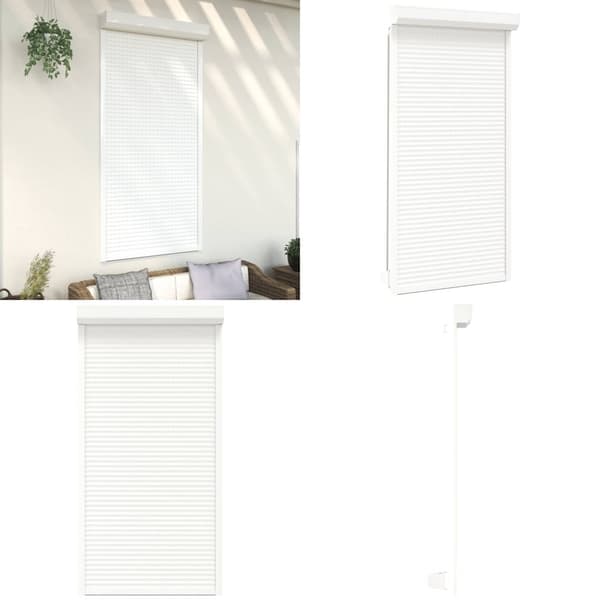 Rulljalusi aluminium 110x220 cm vit - Jalusi - Jalusier - Home & Living
