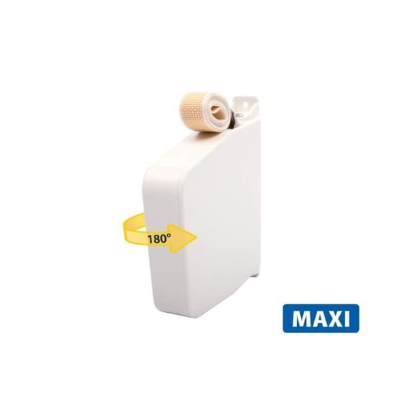 Schellenberg 50802 Rulljalusin med förmonterad rem 23 mm x 5 m, Maxi System, hålavstånd