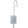 Miniatyrbild 1 av 2: Baklock 18 l.800mm förzinkad vit