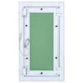 Miniatyrbilde 5 av 11: vidaXL Tilgangspanel med aluminiumsramme og gips 250x500 mm