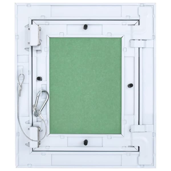 vidaXL Alumiinirunkoinen pääsykansi ja kipsilevy 200x250 mm