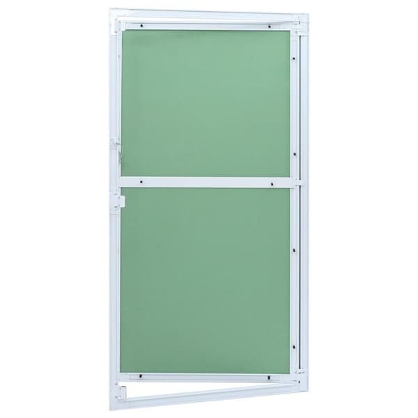 vidaXL Tilgangspanel med aluminiumramme og gipsplater 500x1000 mm