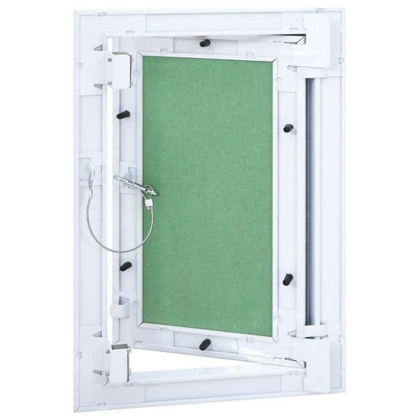 vidaXL Tilgangspanel med aluminiumsramme og gips 200x300 mm
