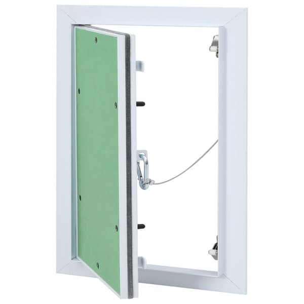 vidaXL Tilgangspanel med aluminiumsramme og gips 200x300 mm