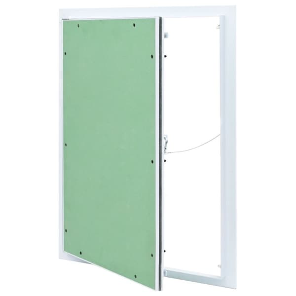 vidaXL Tilgangspanel med aluminiumsramme og gipsplater 500x600 mm