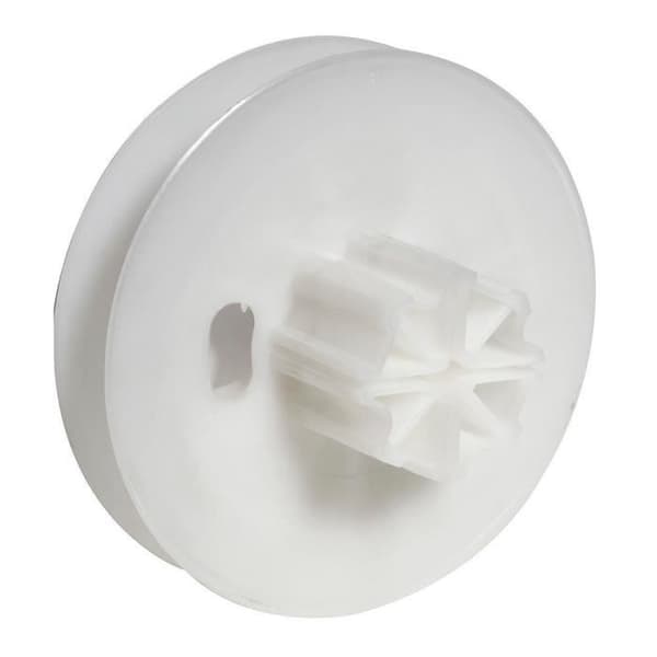 Tillbehör för jalusi - Ej specificerat - Oktagonal plastvev - 160 mm - Rem 22 mm - Vit PVC