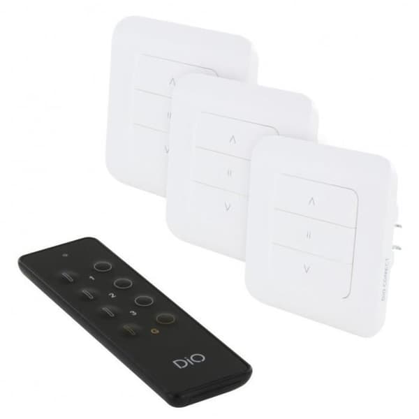 Kit med 3 slutarknappar och fjärrkontroll - DIO CONNECT - REV-KIT-04