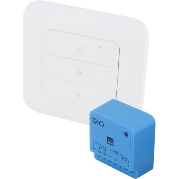 Kit med strömbrytare för persienner + modul för persienner - DIO CONNECTED HOME - DiO (433Mhz/ZB/BLE)