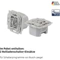 Miniatyrbild 3 av 4: Kit för rulljalusi TechniSat BJ1 - Centralt enhet 2 och 2 infällda rulljalusi-insatser