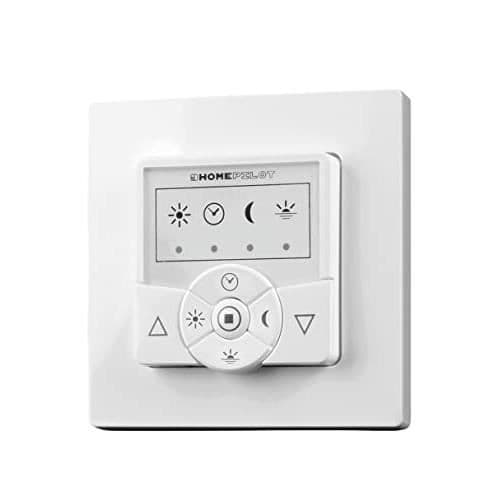 HOMEPILOT Classic ansluten rulljalusimotor 10502002 - Vit - Radiofjärrstyrd - 10 Nm - IP 44