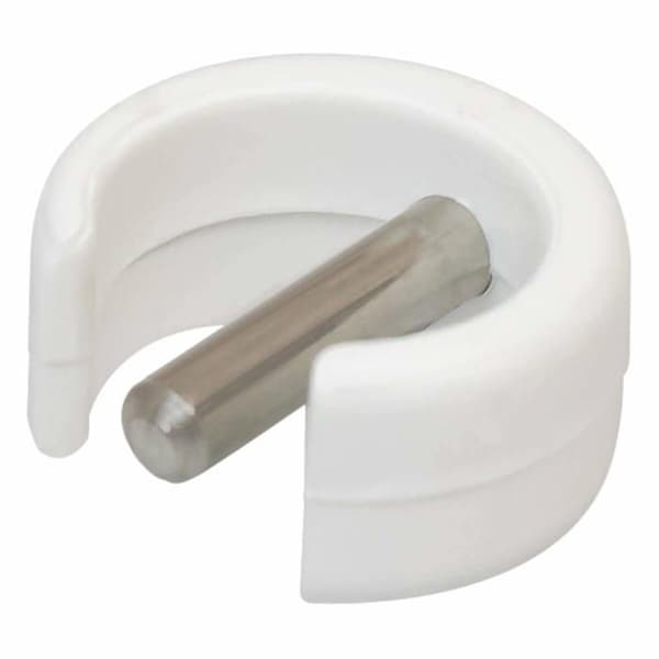 Schellenberg slutartillbehör - 11126 - Clip-on ring för rulljalusi vev Vit