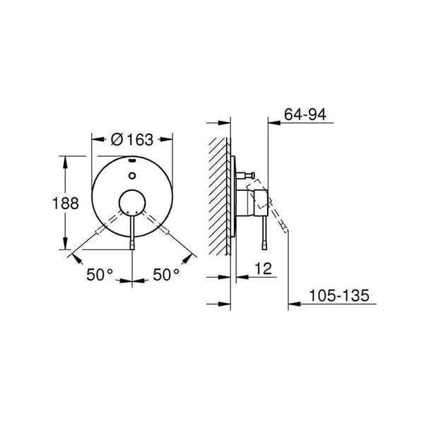 Grohe Essence Front för miti