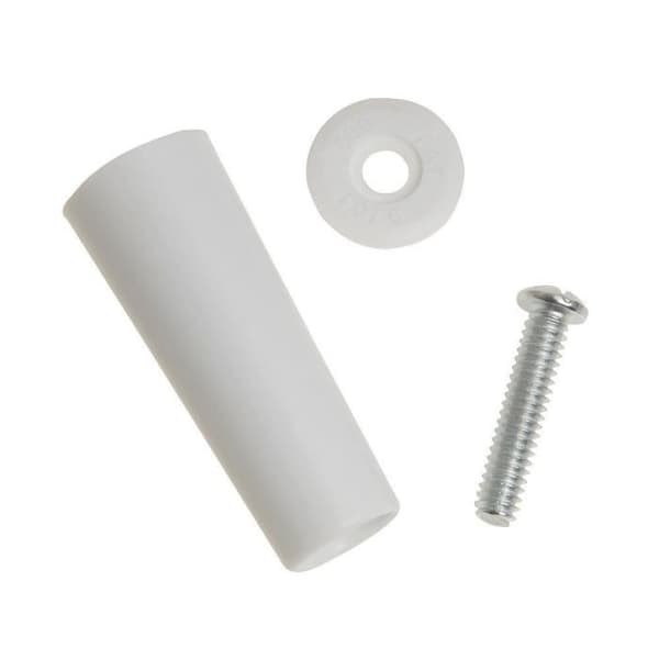 Stoppare för skruvjalusi 60 mm vit