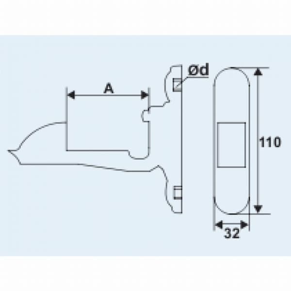 TORBEL automatisk fjäderslutare - 3094S09