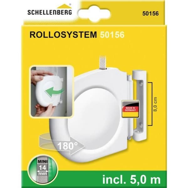 Remshandtag - Schellenberg - 50156 - Vit - 5m - Modern design