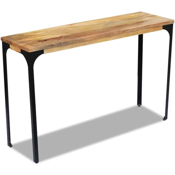 vidaXL Konsollbord Mangotre 120x35x76 cm