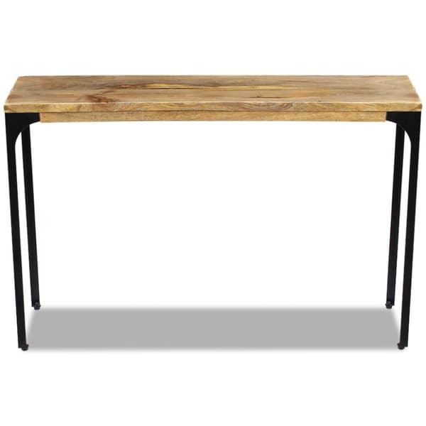 vidaXL Konsollbord Mangotre 120x35x76 cm