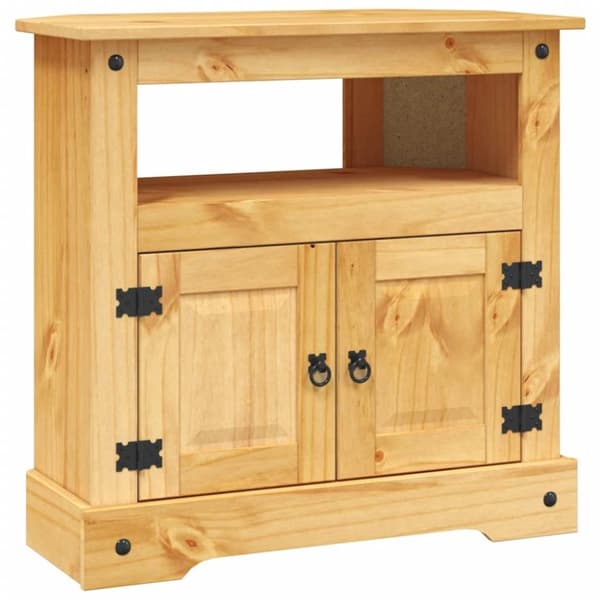 vidaXL Konsollbord meksikansk Corona-stil furu 80x43x78 cm