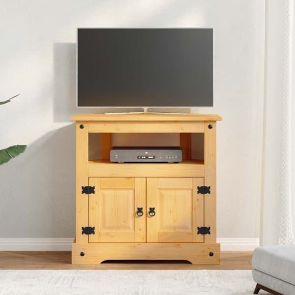 vidaXL konsolbord Corona-serien 80x43x78 cm mexicansk fyrretræ