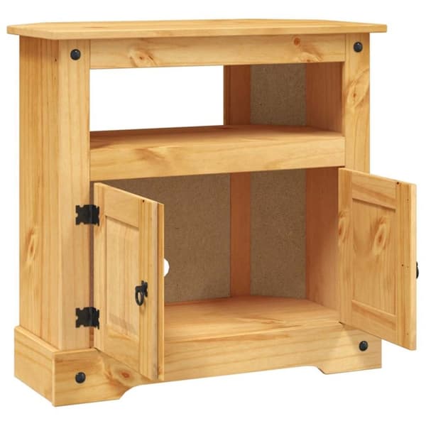 vidaXL konsolbord Corona-serien 80x43x78 cm mexicansk fyrretræ