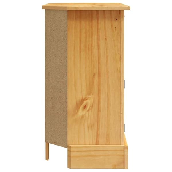 vidaXL konsolbord Corona-serien 80x43x78 cm mexicansk fyrretræ