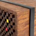 Miniatyrbilde 5 av 8: vidaXL Sidebord teak 60x60x38 cm