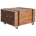 Miniatyrbilde 1 av 8: vidaXL Sidebord teak 60x60x38 cm