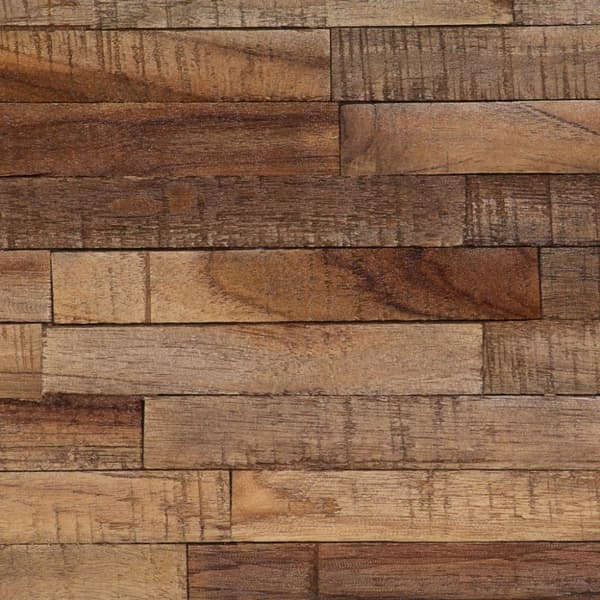 vidaXL konsolbord massivt genanvendt teak 90 x 30 x 76 cm