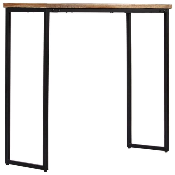 vidaXL konsolbord massivt genanvendt teak 90 x 30 x 76 cm
