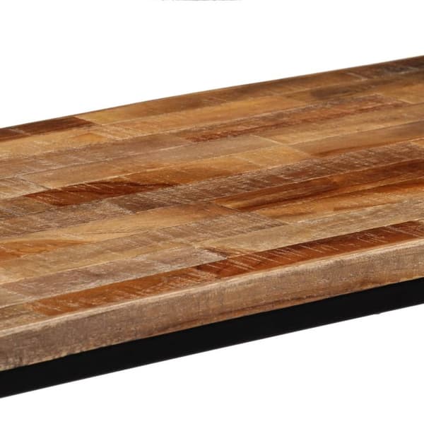 vidaXL konsolbord massivt genanvendt teak 90 x 30 x 76 cm