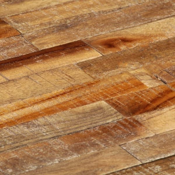 vidaXL konsolbord massivt genanvendt teak 90 x 30 x 76 cm