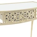Miniatyrbilde 5 av 8: vidaXL Sidebord fransk stil metall 82x39x76 cm gull