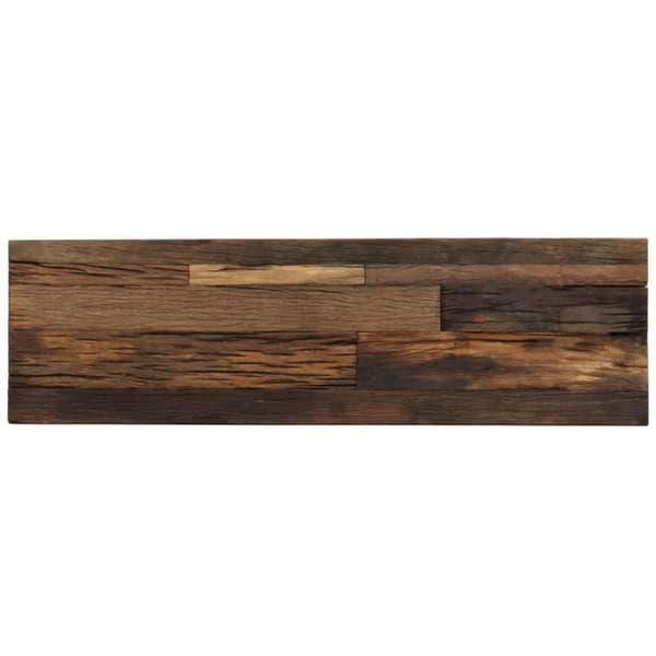 vidaXL Konsollbord gjenvunnet tre og stål 120x35x76 cm