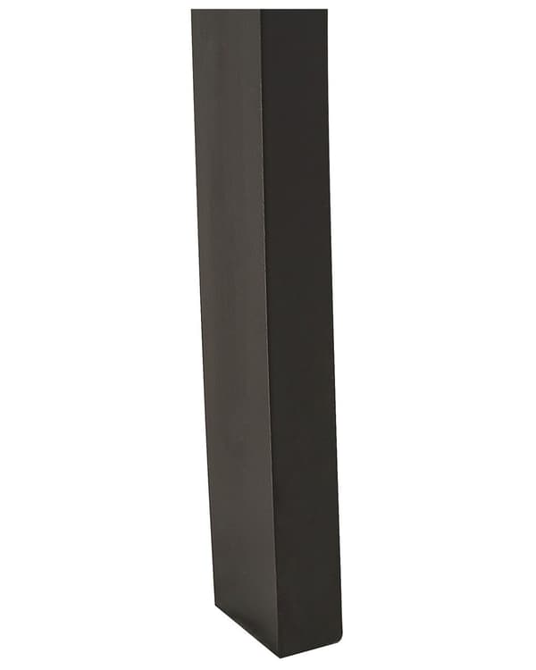 Konsolipöytä musta 100 x 75 x 35 cm MDF-levy lastulevy 2 laatikkoa retro perinteinen