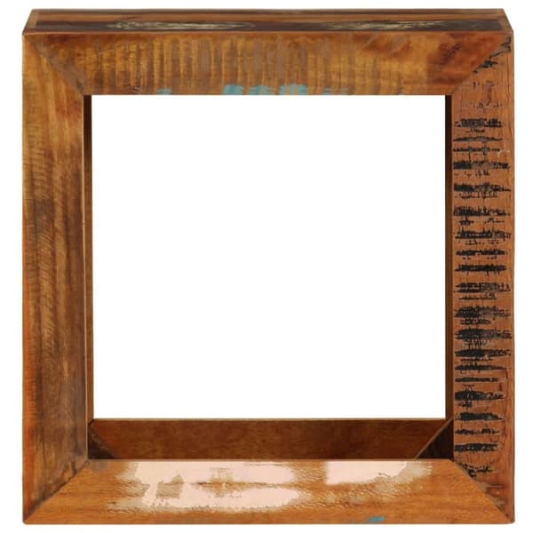 vidaXL Pall 40x30x40 cm massivt återvunnet trä