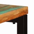 Miniatyrbild 4 av 10: vidaXL Konsolbord 120x35x76 cm massivt återvunnet trä och stål