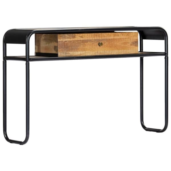 vidaXL konsolbord 118 x 30 x 75 cm massivt mangotræ