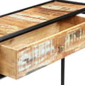 Miniatyrbild 7 av 10: vidaXL Konsolbord 118x30x75 cm massivt återvunnet trä