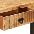 Miniatyrbild 8 av 10: vidaXL Avlastningsbord 110x30x76 cm massivt mangoträ