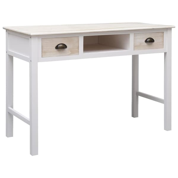 vidaXL Sivupöytä 110x45x76 cm puu