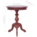 Miniatyrbilde 5 av 5: vidaXL Sidebord brun 50x50x65 cm heltre mahogni