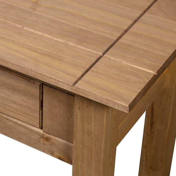 vidaXL Avlastningsbord 110x40x72 cm massiv furu panama