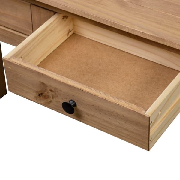 vidaXL Avlastningsbord 110x40x72 cm massiv furu panama