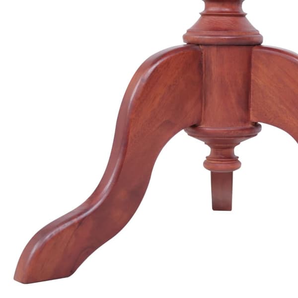 vidaXL sidebord 50 x 50 x 65 cm massivt mahognitræ brun