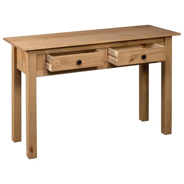 vidaXL konsolbord Panama-serien 110x40x72 cm massivt fyrretræ