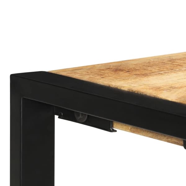 vidaXL Konsollbord 110x35x76 cm heltre mango