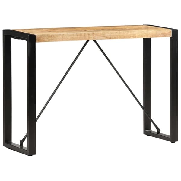 vidaXL Konsollbord 110x35x76 cm heltre mango